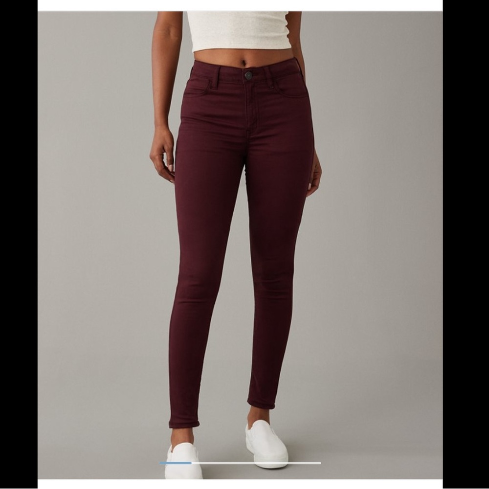 Burgundy Pants